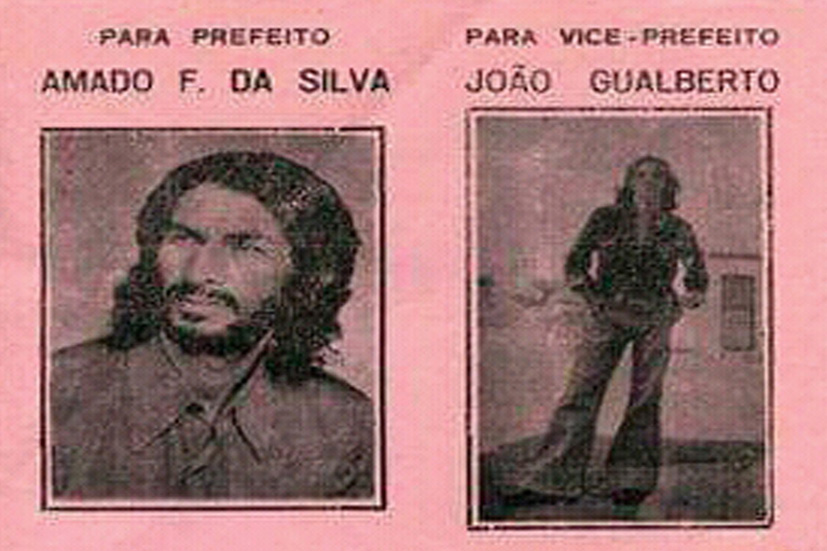 Chapa Eleições 1977 – Amado Ferreira e João Gouberto