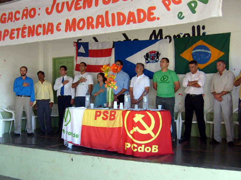 Eleição 2008 – Convenção PSB, PC do B e PV (Judelson Queiroz)