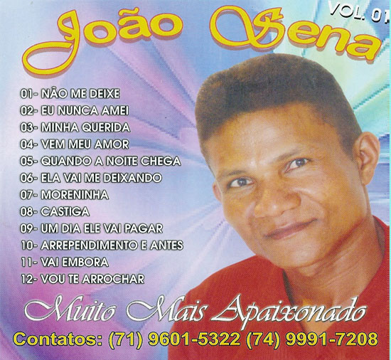 CD Muito Mais Apaixonado – João Sena 2008