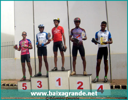 Baixa Grande leva 4 prêmios do New World Speed Bike