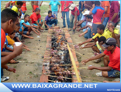 Churrasco em Viração comemora vitória de Gilvan e Pedro