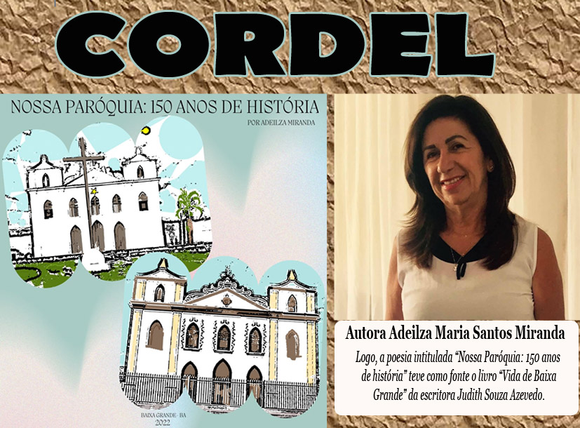 Cordel pelos 150 anos da Paróquia Nossa Senhora da Conceição em verso-2022
