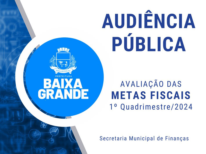 Avaliação das Metas Fiscais do 1º Quadrimestre de 2024